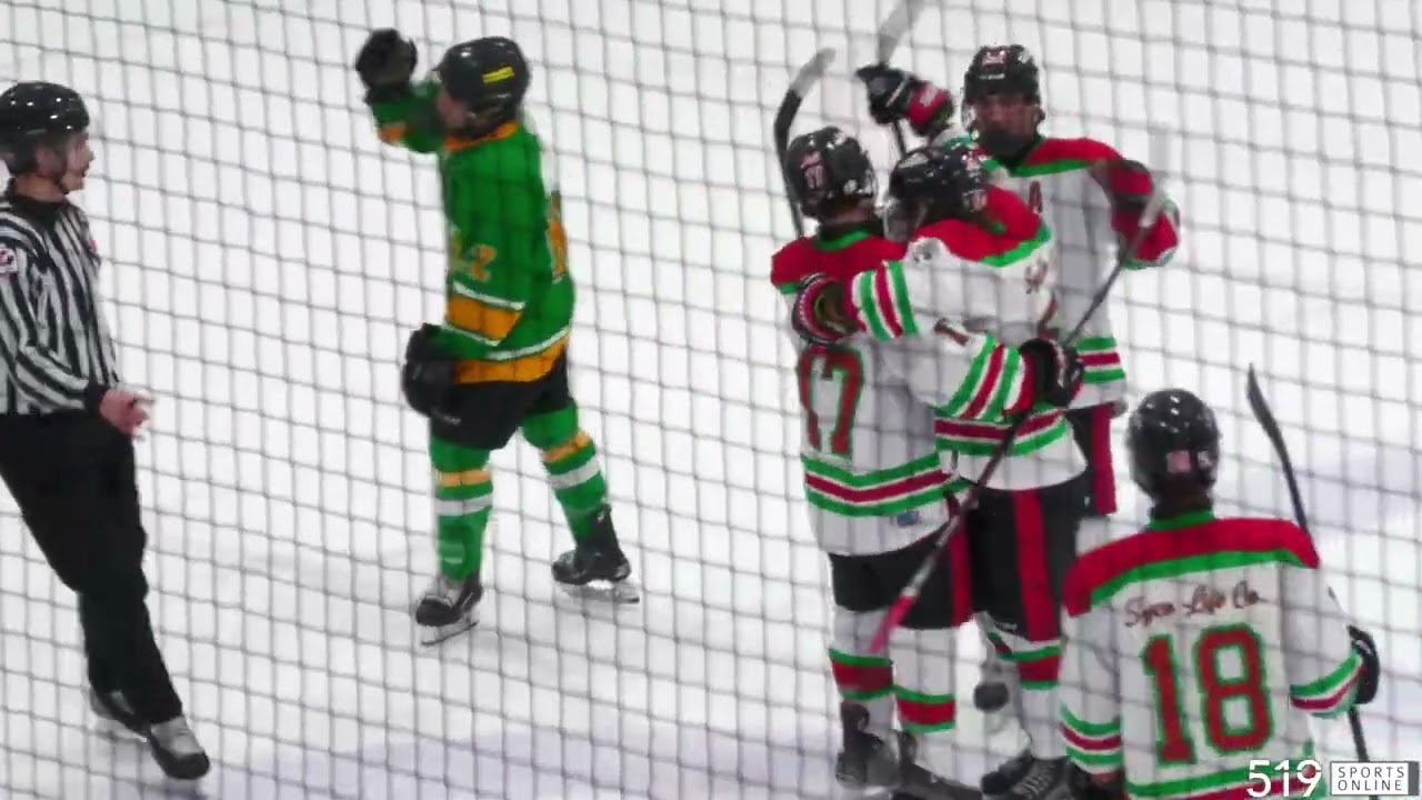 PJHL Playoffs (Game 1) - Hespeler Shamrocks vs Wellesley AppleJacks