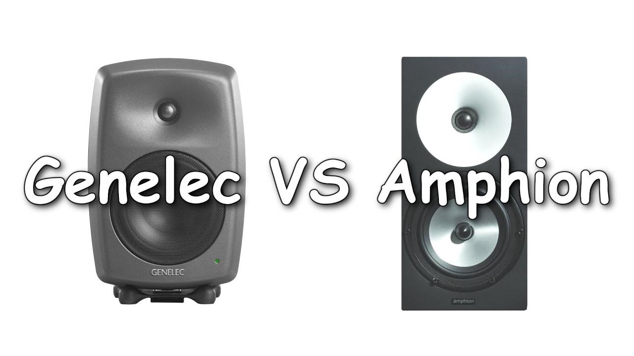 제네렉_암피온 스피커 비교(genelec vs amphion)_게리뷰