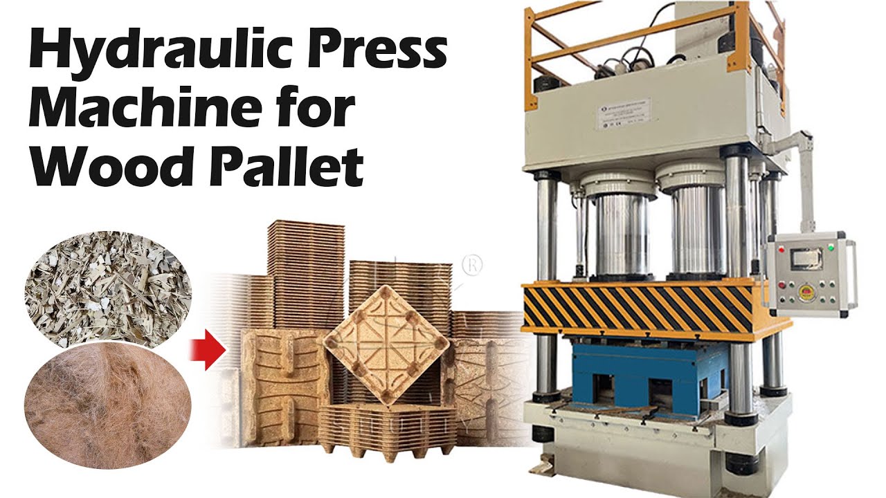 Hydraulic Wood Pallet Press Machine: Efficient Manufacturing to Optimize Transportation and Storage!
