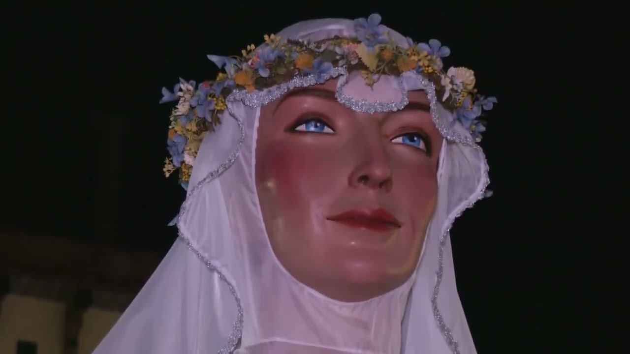 Guillema i Mir, els dos gegants de Mollet, han lluït els seus vestits nous a la Festa Major d'Hivern