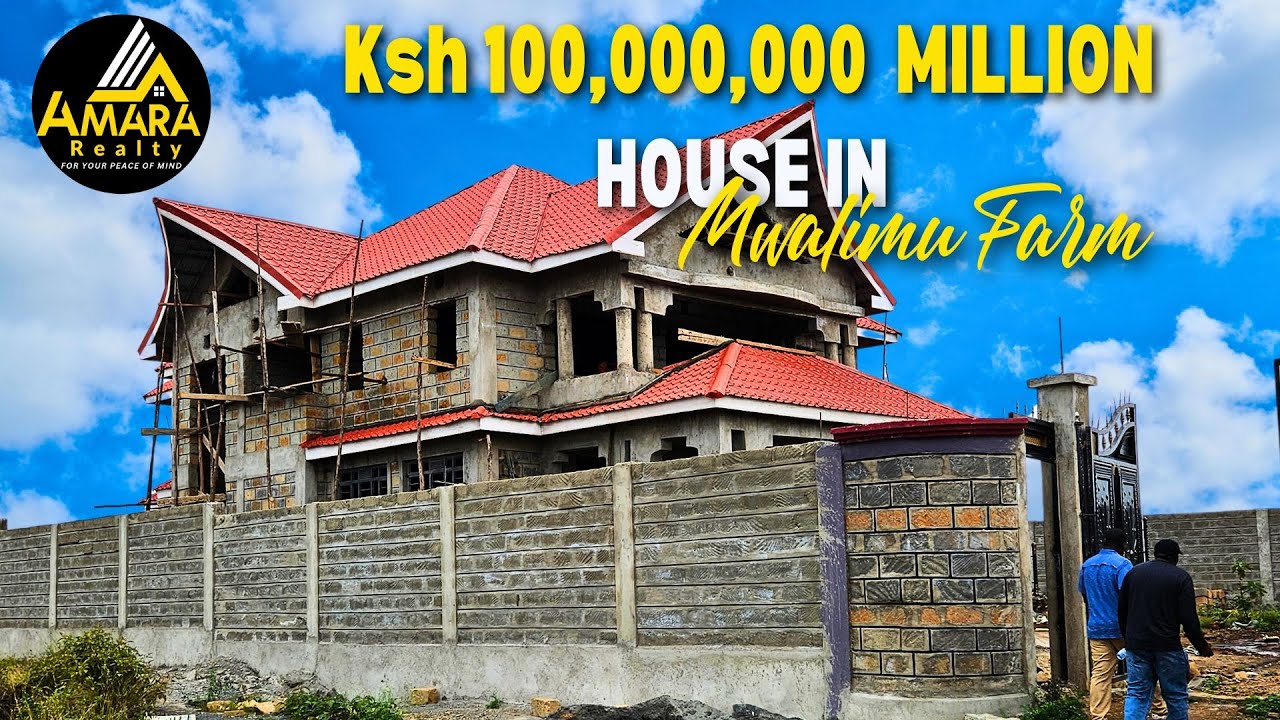 This unbelievable 100M house in Mwalimu Farm: At Amara Hope Gardens Phase II