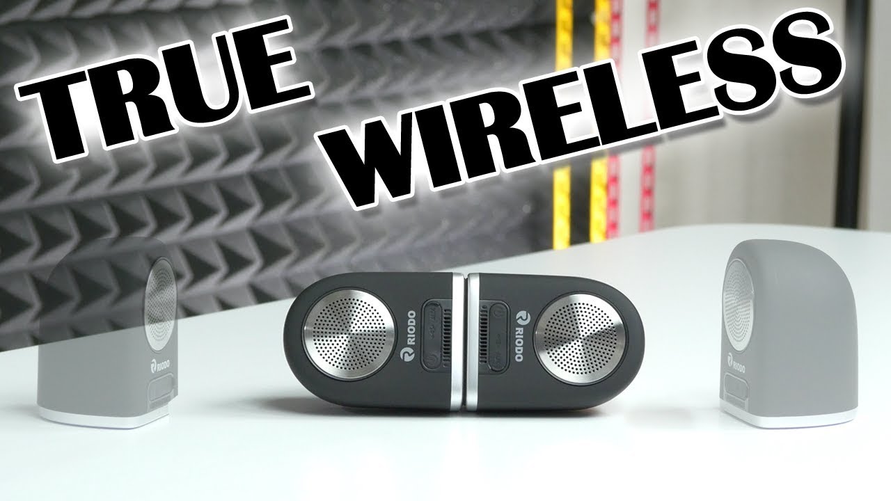True Wireless Speakers by Riodo