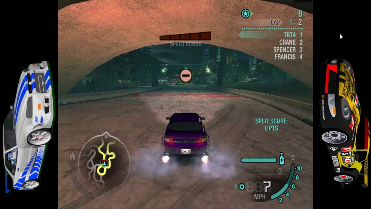 NFS CARBON DRIFT GAMEPLAY. PLYASTATION 2