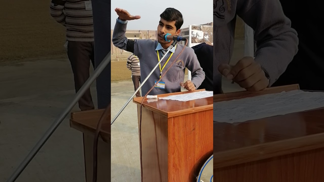 A Speech By Zohaib Sanwal On BLACK DAY || CHENAB COLLEGE AHMED PUR SIAL || BLACKDAY 2021