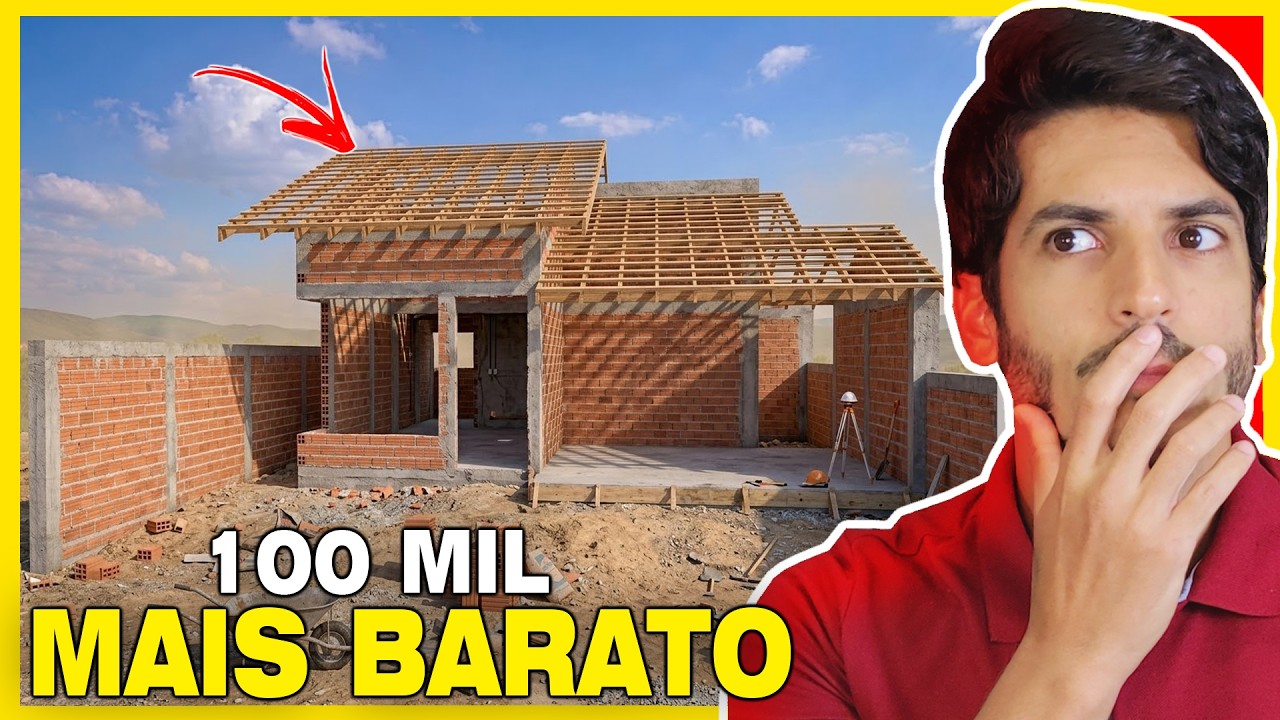 QUANTO CUSTA CONSTRUIR UMA CASA - COMO CONSTRUIR 100 MIL REAIS MAIS BARATO