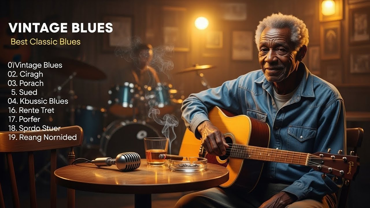 Chicago Blues Radio – Smooth Slow Blues Guitar Music for Night Relaxation Vol.118
