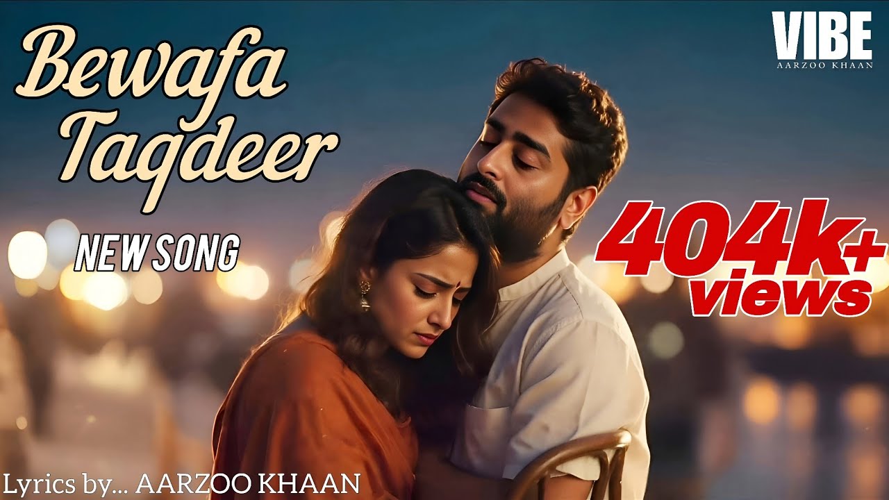 Bewafa Taqdeer – Aarzoo Khaan Arijit Singh Vibe | Official Sad Song | Vibe Original