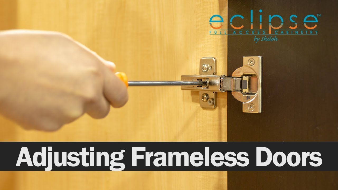 How to Adjust Your Cabinet Doors -Eclipse Cabinetry™