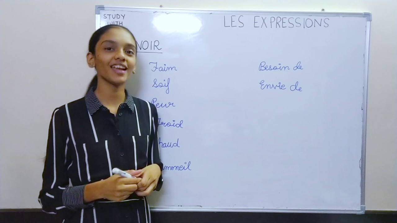 Les expressions ( avec Avoir / Etre )