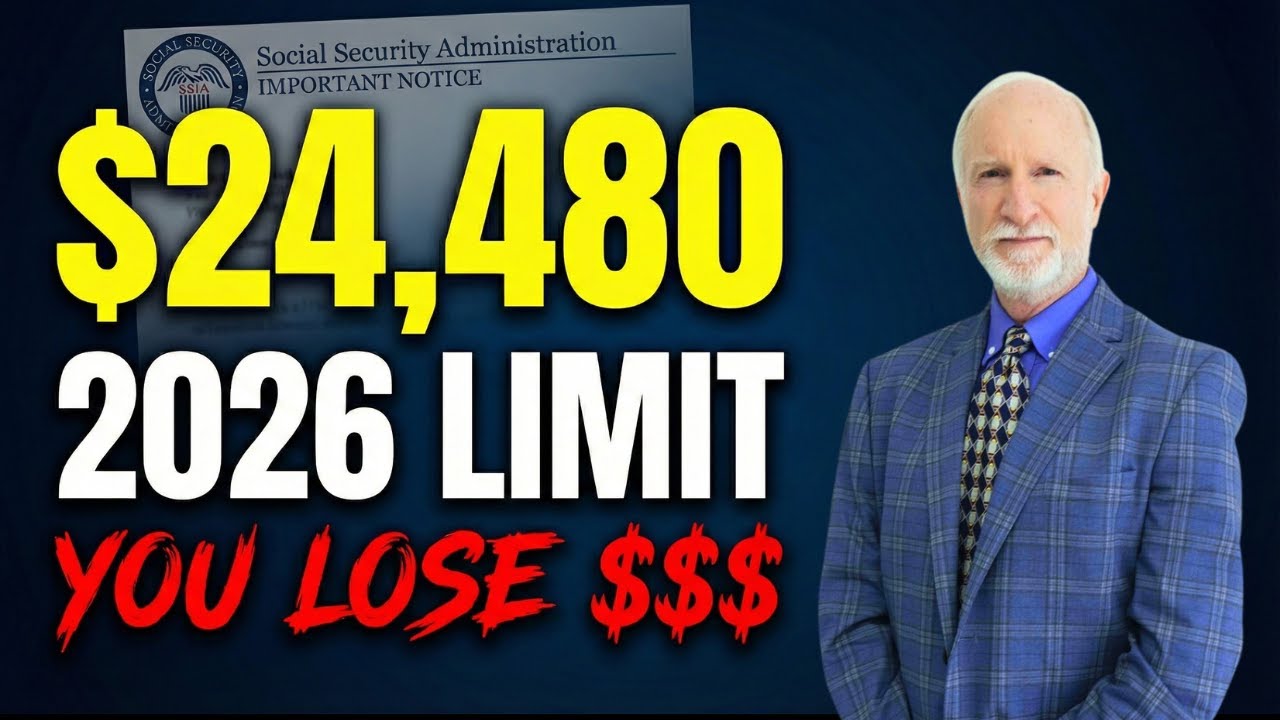 STOP! Working in 2026? New $24,480 Social Security Trap EXPLAINED Former Insider!