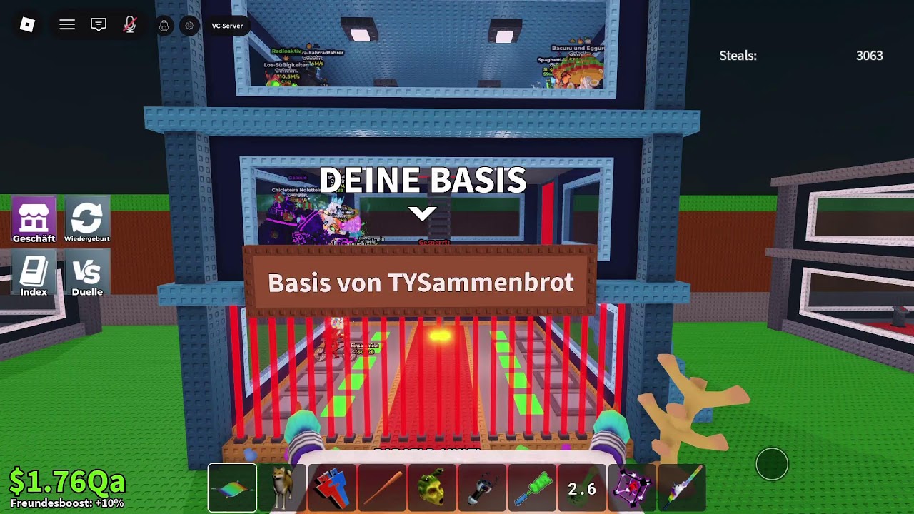 Steal ein brainrot treden