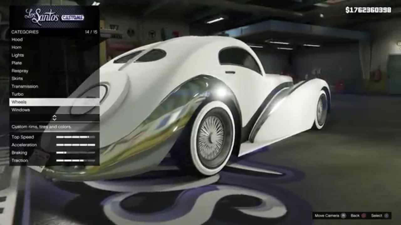 GTA 5 PS4 - Truffade Z-Type Customization