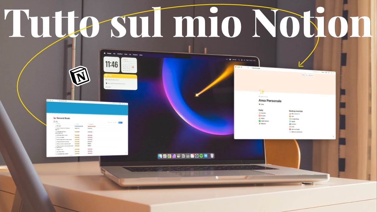 HO ELIMINATO TUTTO e RICREATO il Mio NOTION! Notion setup: Produttivit&agrave; e Organizzazione