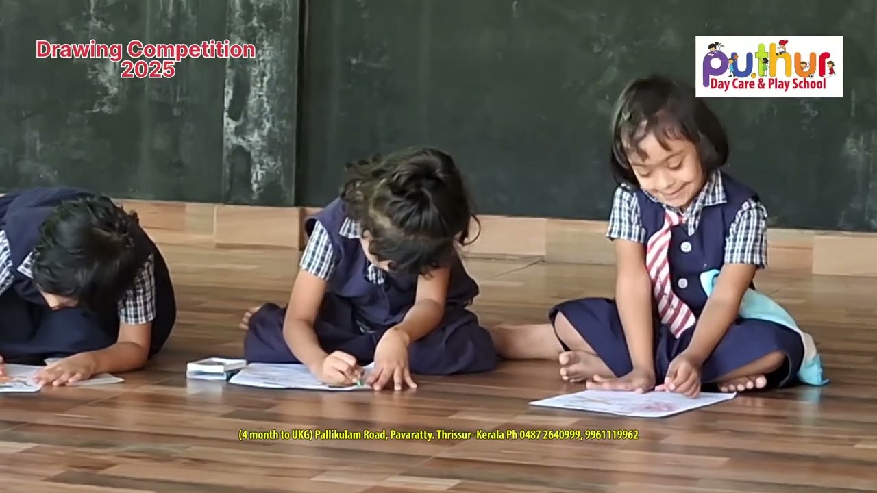 Puthur Play School ❤️❤️ Drawing Competition 2025❤️❤️