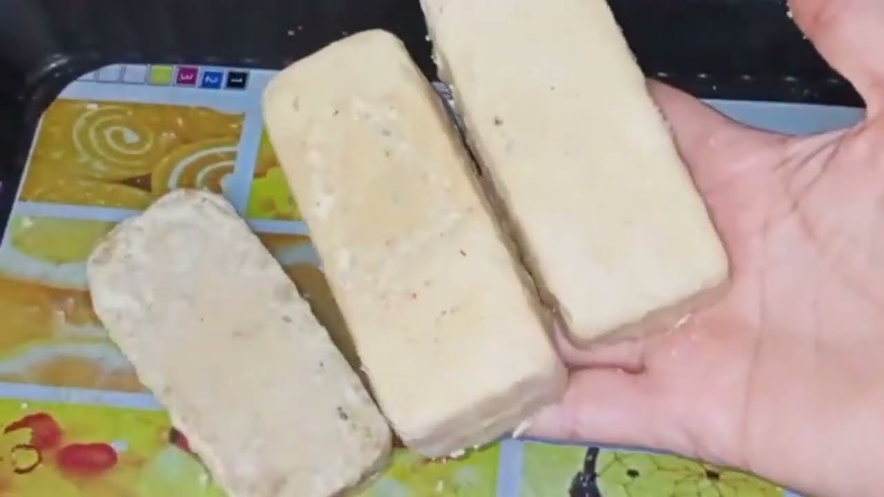 اصل الصابون البلدي الحجري🧼 بكوب واحد بس للمبتدئين 👌