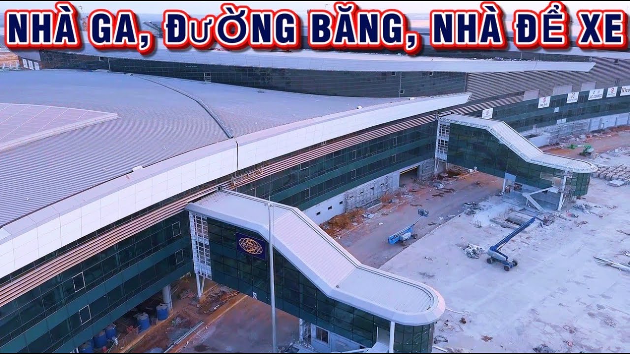 ĐƯỜNG BĂNG, NHÀ GA, CẦU CẠN, NHÀ ĐỂ XE VÀ THÂP KHÔNG LƯU MỚI NHẤT.