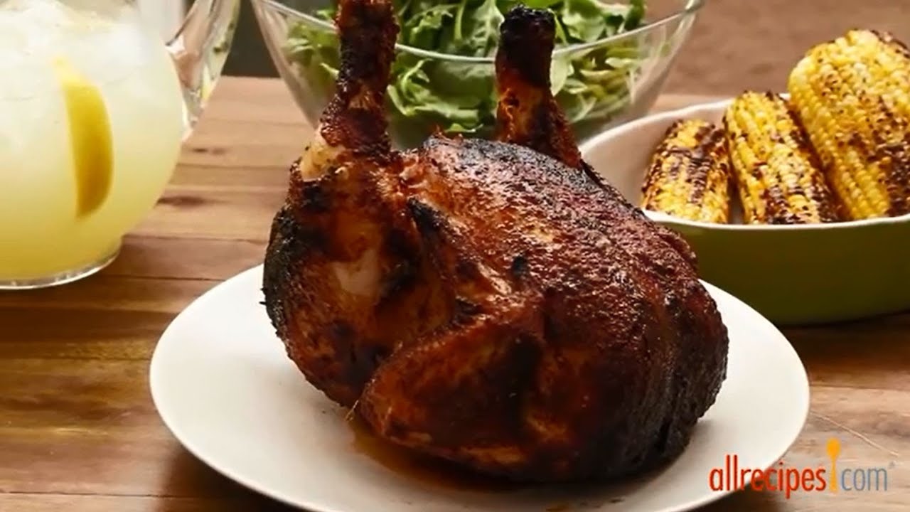 How to Make Beer Can Chicken | Chicken Recipes | Allrecipes.com