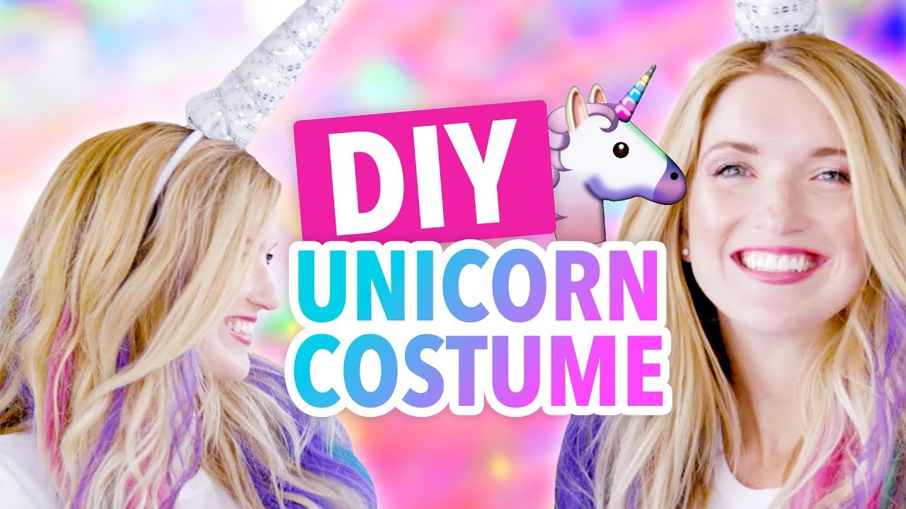 DIY Unicorn Horn & Halloween Costume | DIY Halloween Costumes
