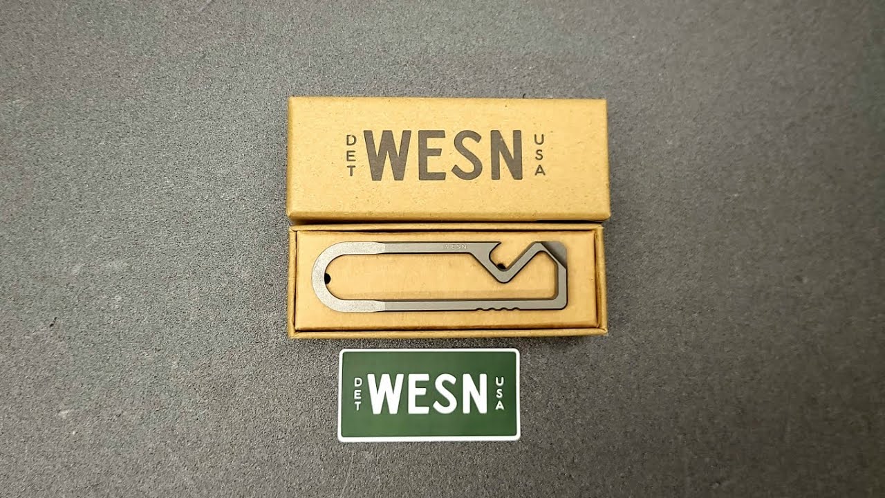 WESN The MT Titanium Keychain Multitool  #edc #multitool #keychain #wesn