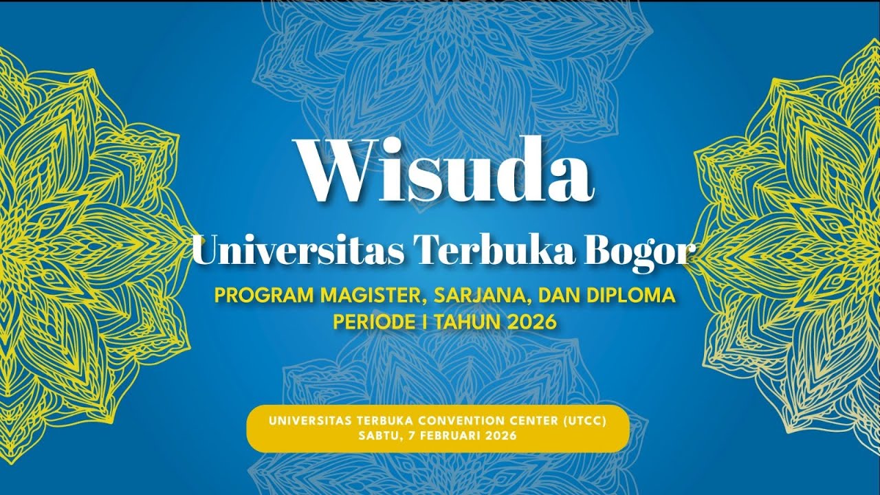 Wisuda UT Bogor Periode I Tahun 2026