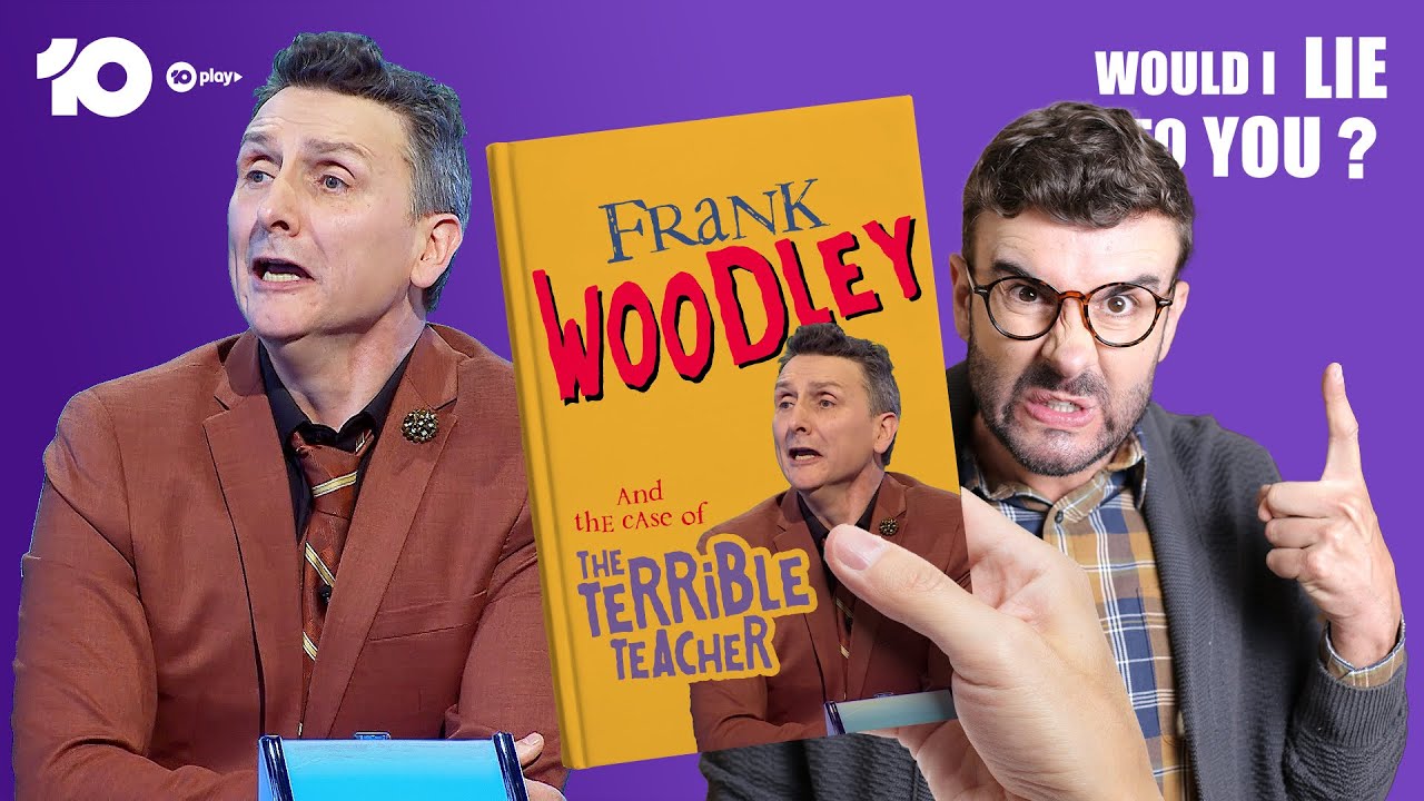 Teacher-Turned-Villain: Hated Teacher Inspires Frank Woodley's Book Villain | Would I Lie To You?