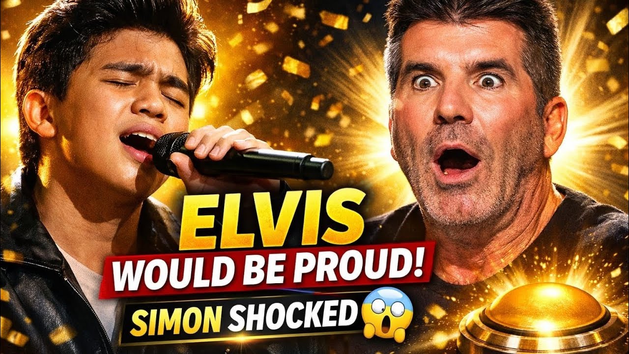 Even Elvis Would Be Proud! Filipino Teen from Cebu SHOCKS Simon Cowell | GOLDEN BUZZER Moment