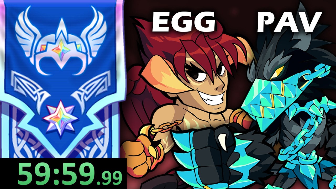 I attempted a BRAWLHALLA SPEEDRUN (w/ @PavelskiBH)