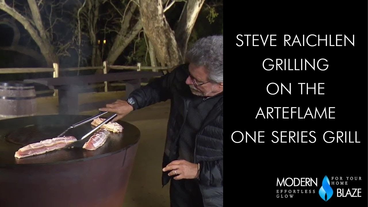 Steven Raichlen Grilling on the Arteflame One Series Grill