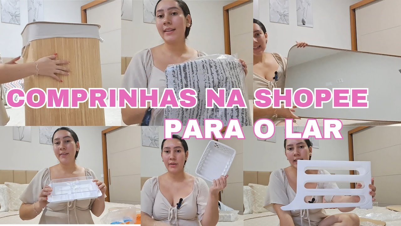 COMPRINHAS NA SHOPEE PARA CASA | parte 3