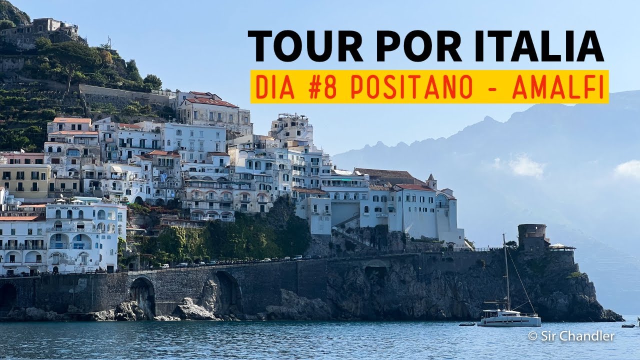 Positano y Amalfi 🇮🇹 🍋 ☀️  - tour por Italia día 8