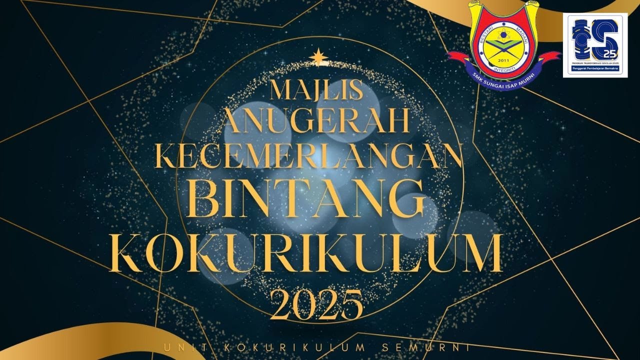 Montaj Majis Anugerah Kecemerlangan Bintang Kokurikulum 2025