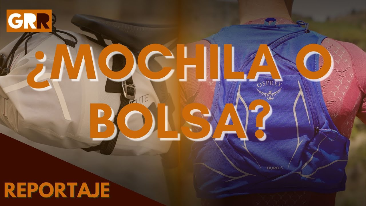 &iquest;Mochila o bolsa de bikepacking? &iquest;Qu&eacute; es mejor?