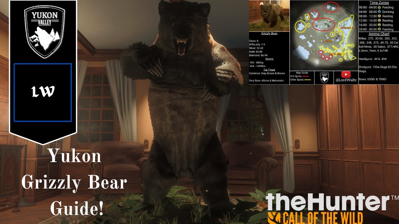 [2025/26] Grizzly Bear Guide Yukon - Thehunter Call of the Wild