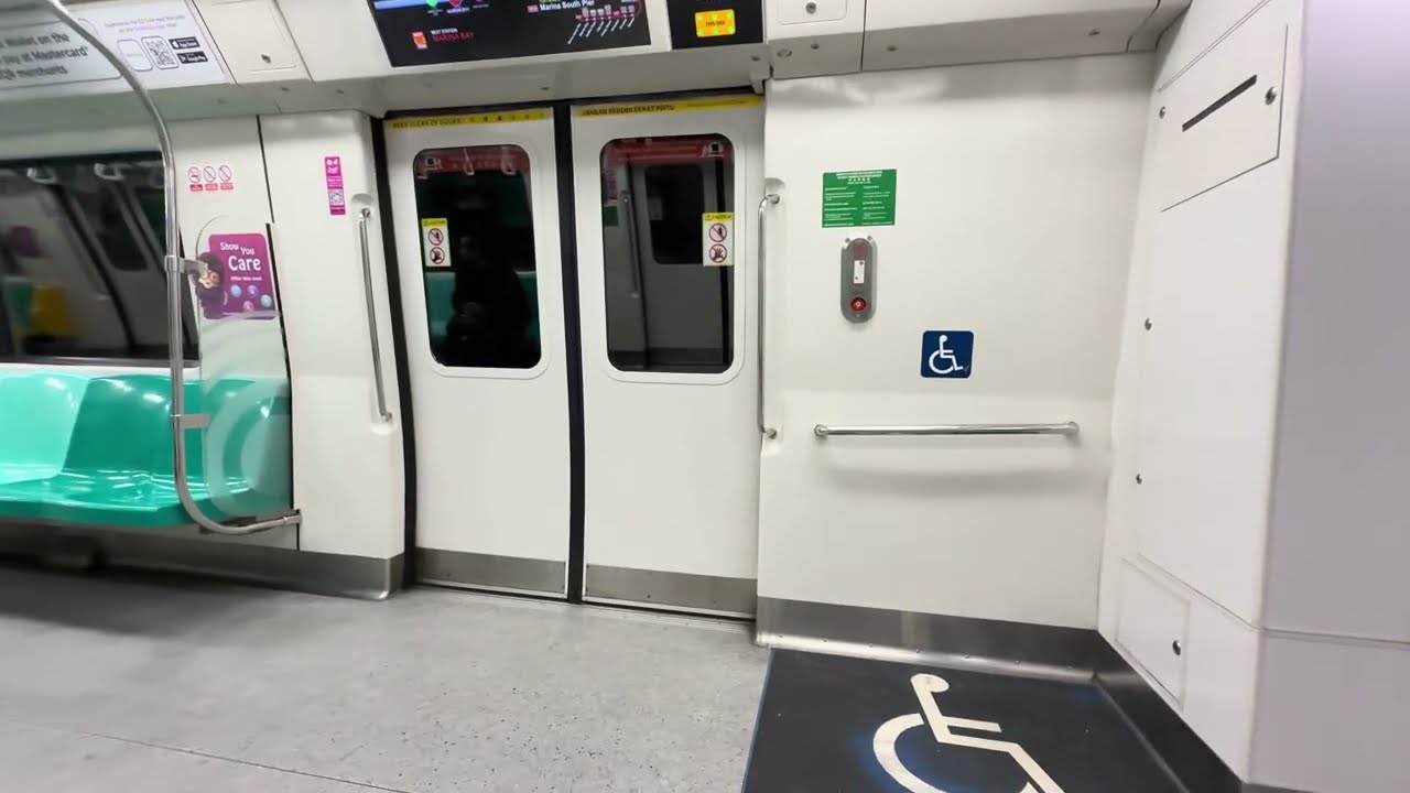 SMRT - KSF C151C 707/708 Raffles Place to Marina South Pier