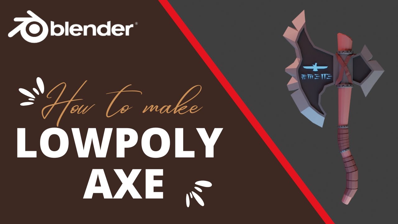 How To Create A Low Poly Axe In Blender: Easy Step-by-Step Tutorial