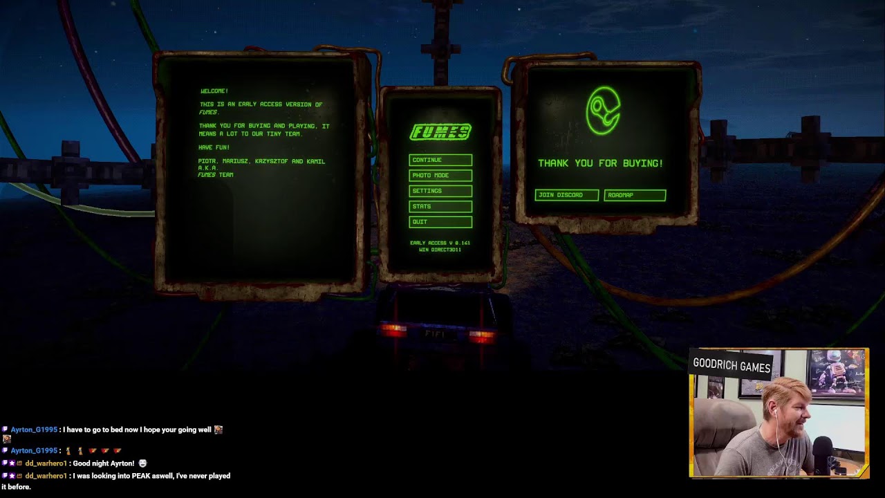 Twisted Metal and Vigilante 8 creator plays FUMES!