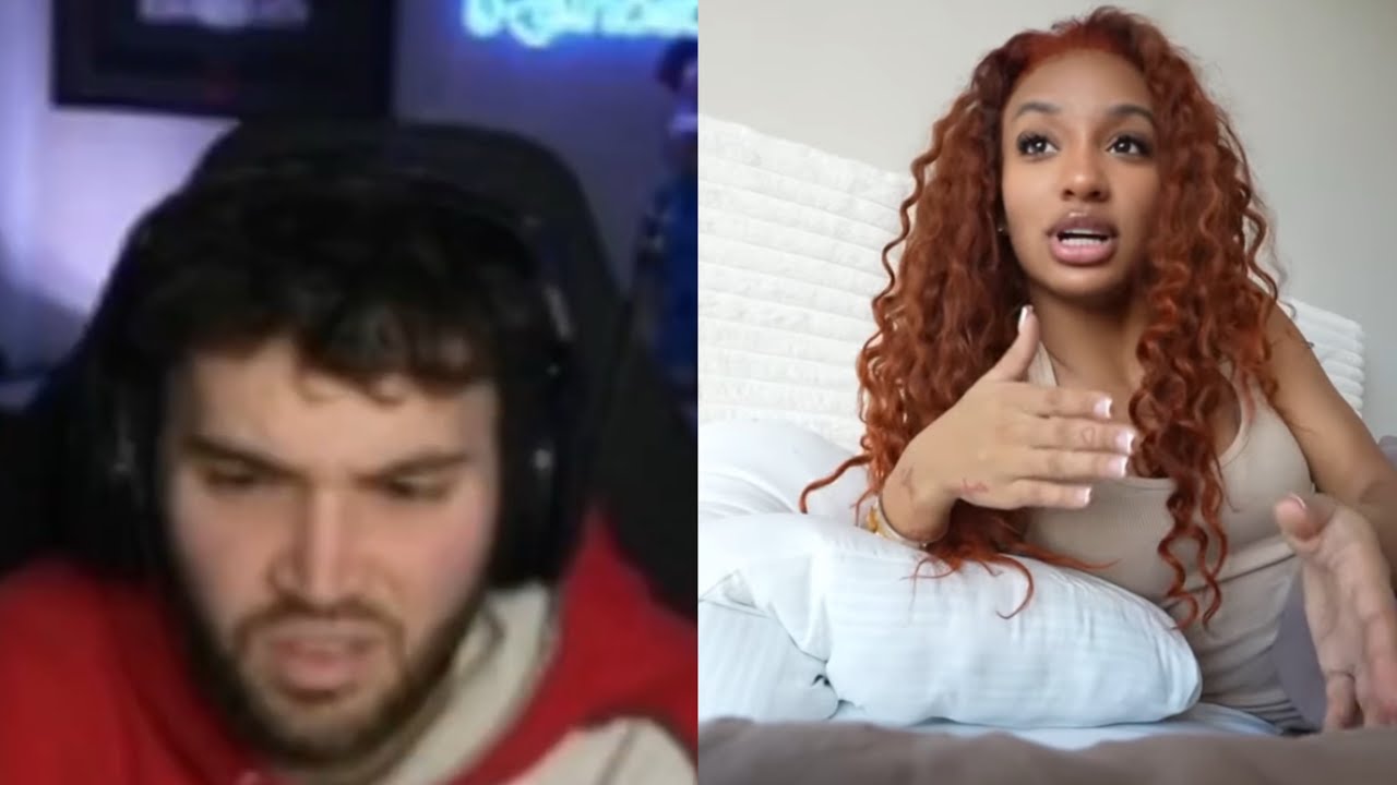 Adin Ross reacts to Kai Cenat ex ( Gigi ) calling him out 