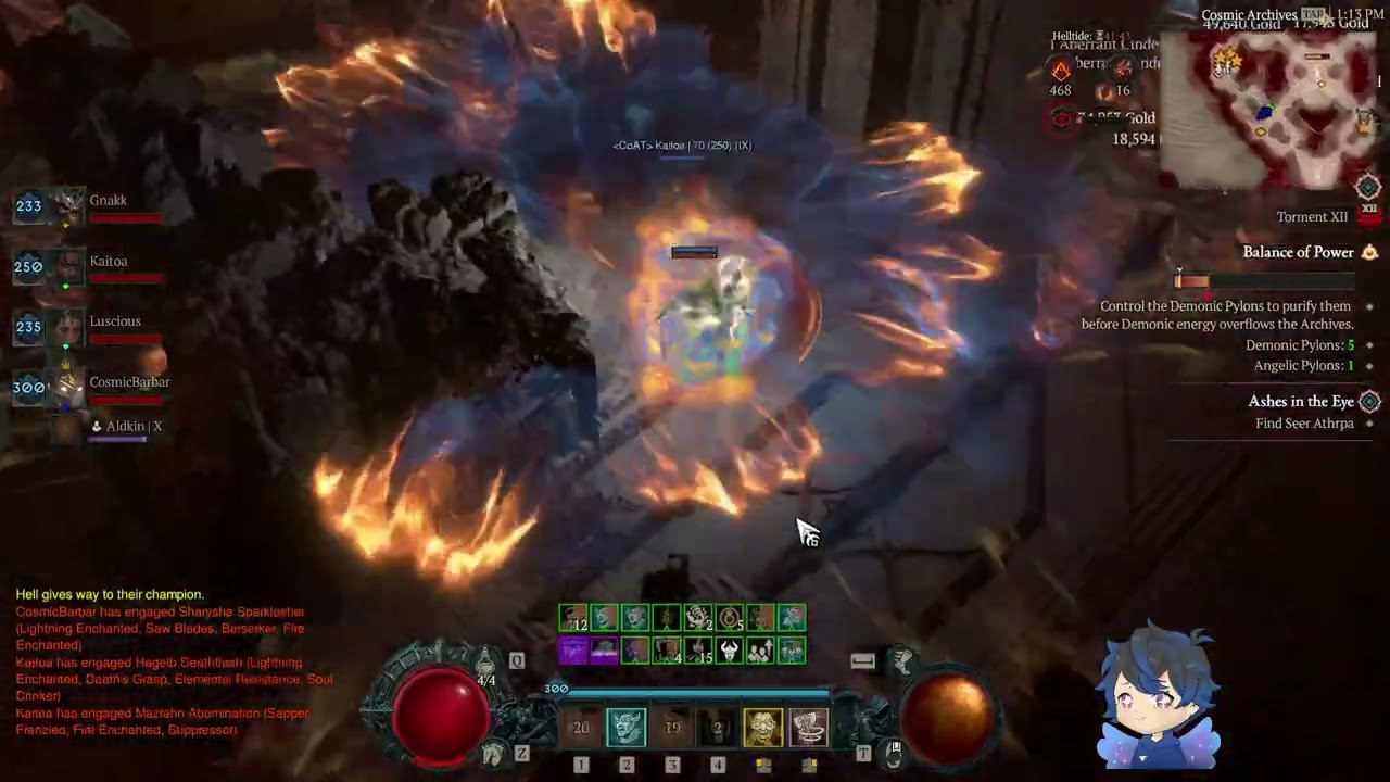 Diablo 4 Season 13 Balance of Power Legion Event Whirlwind Barbarian Gameplay (June 2026)