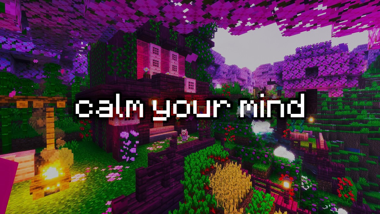 Building a Magical Blossom Cottage in Minecraft