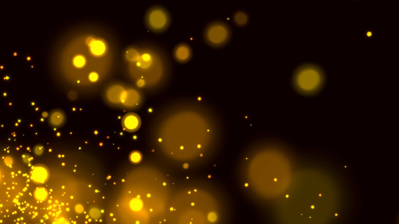 Golden Dust Particles Effect | BG Screen Video Effect | Cinematic VFX | 4K Loop | No Copyright Free