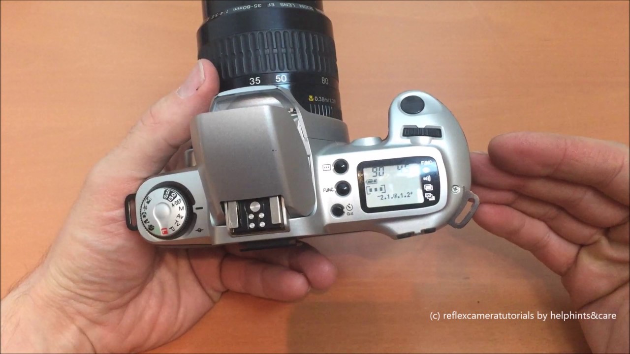Canon EOS 500 N tutorial and review