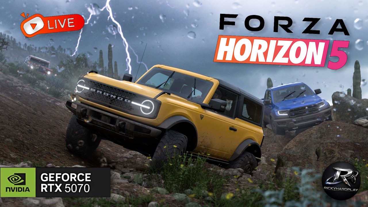Forza Horizon 5 | Перший запуск | Ultra RTX | Нічний стрім