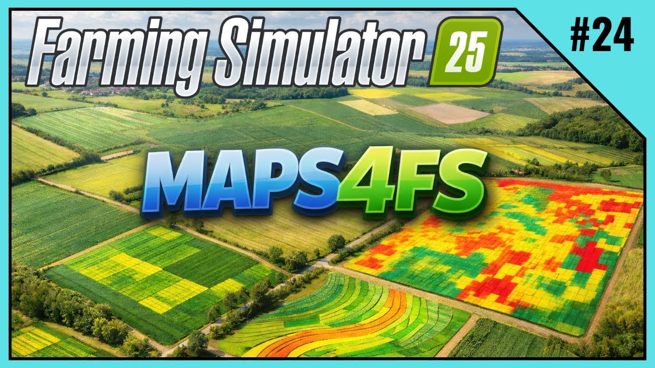 NÁVOD #24 FS25 - MAPS4FS (AKTUALIZACE) VYTVOŘ SI VLASTNÍ REALISTICKOU MAPU DO FARMINGU CZ/SK
