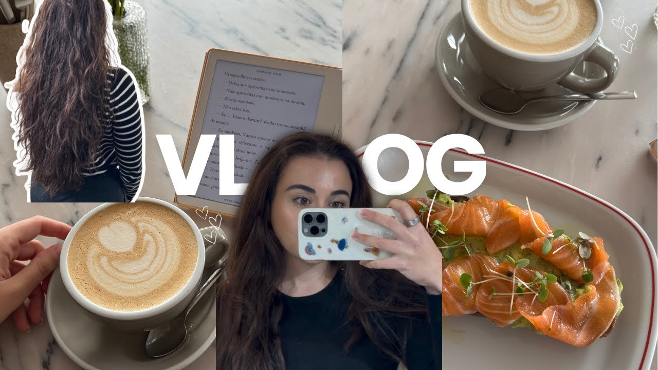 Um domingo na minha companhia: café, livros, cabelo e trabalho