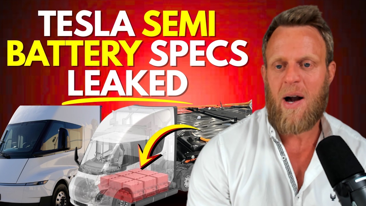 Батарея Tesla Semi на 822 кВт&sdot;ч меняет всё для электрических грузовиков