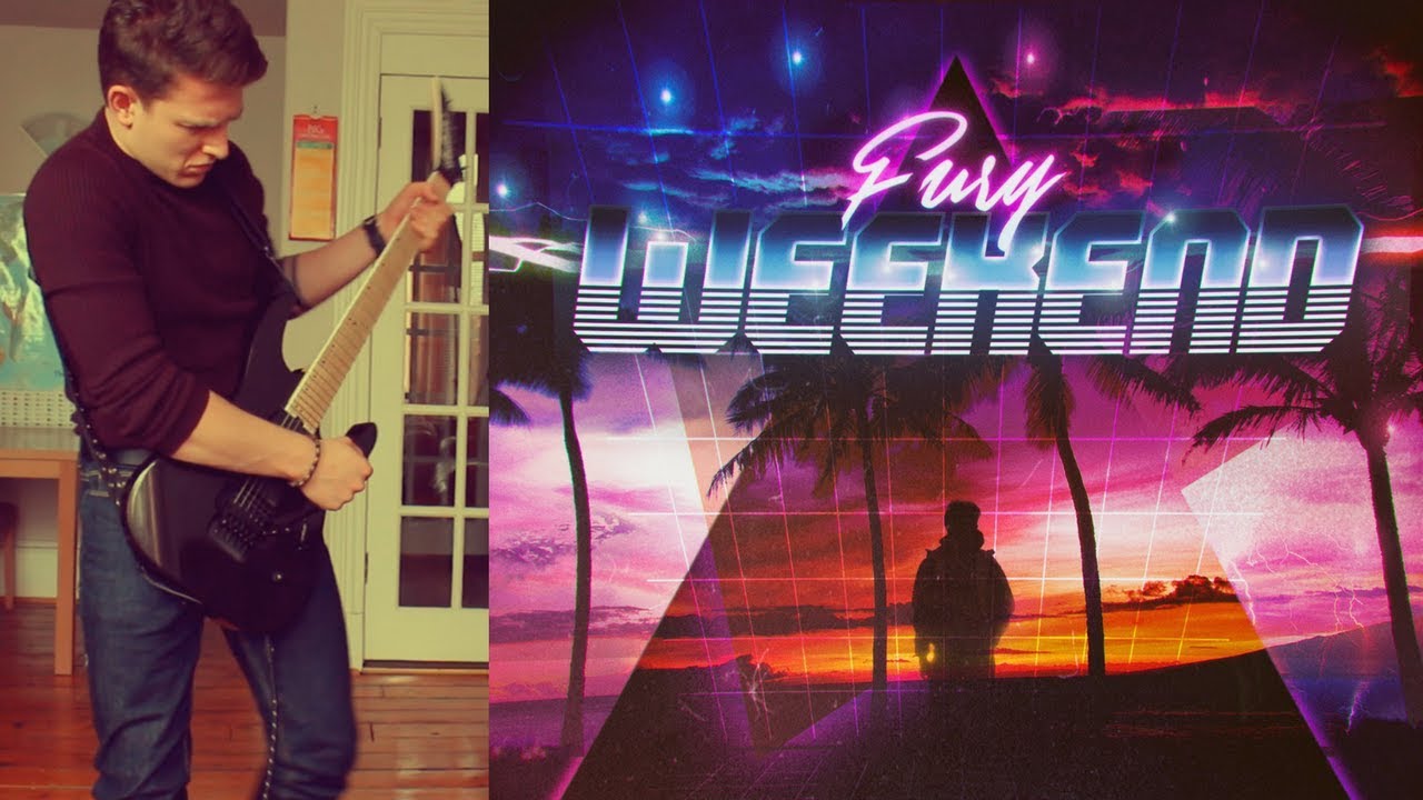 NewRetroWave | Fury Weekend - Till the Dawn (Guitar Improv)