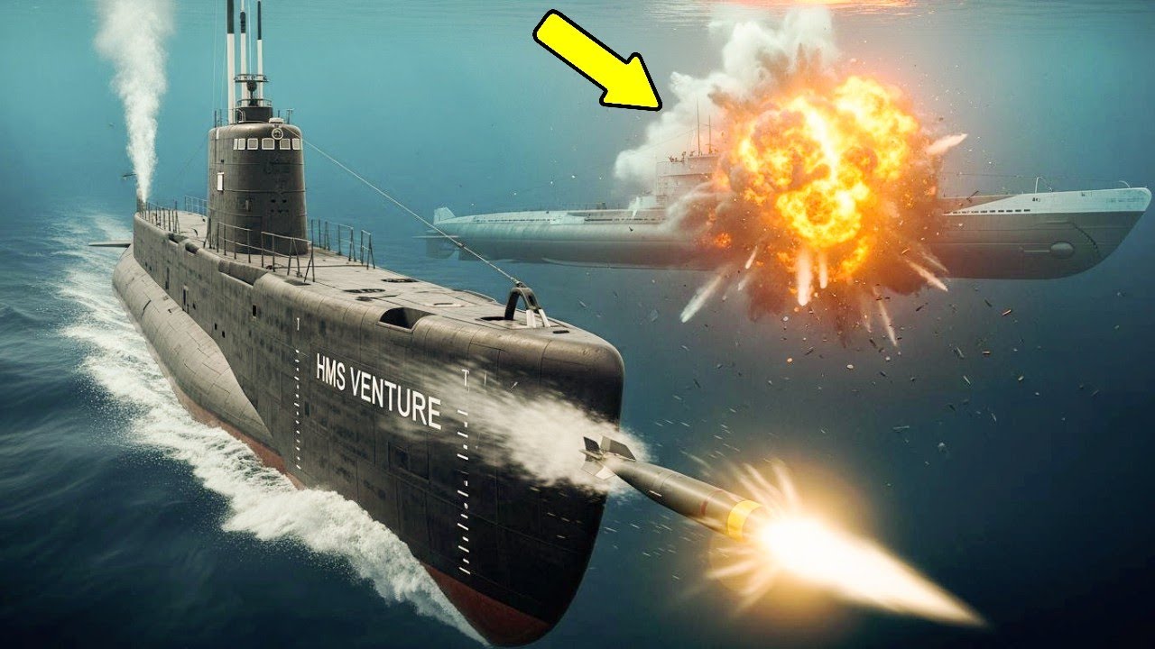 Os Manuais Navais Proibiam Este Ataque – Até o HMS Venturer Provar o Contrário Com 4 Torpedos