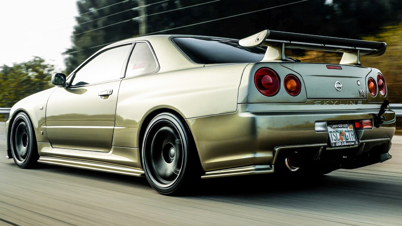 1 Hour | Ultra Rare R34 Skyline GTR M-Spec Nur | 4K