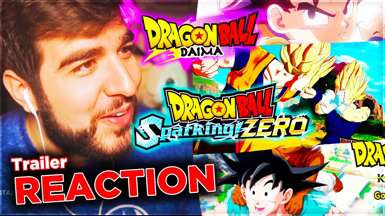 REACTION ai TRAILER di DRAGON BALL!! (DAIMA, BUDOKAI 4 e DLC KAKAROT CON UB!)