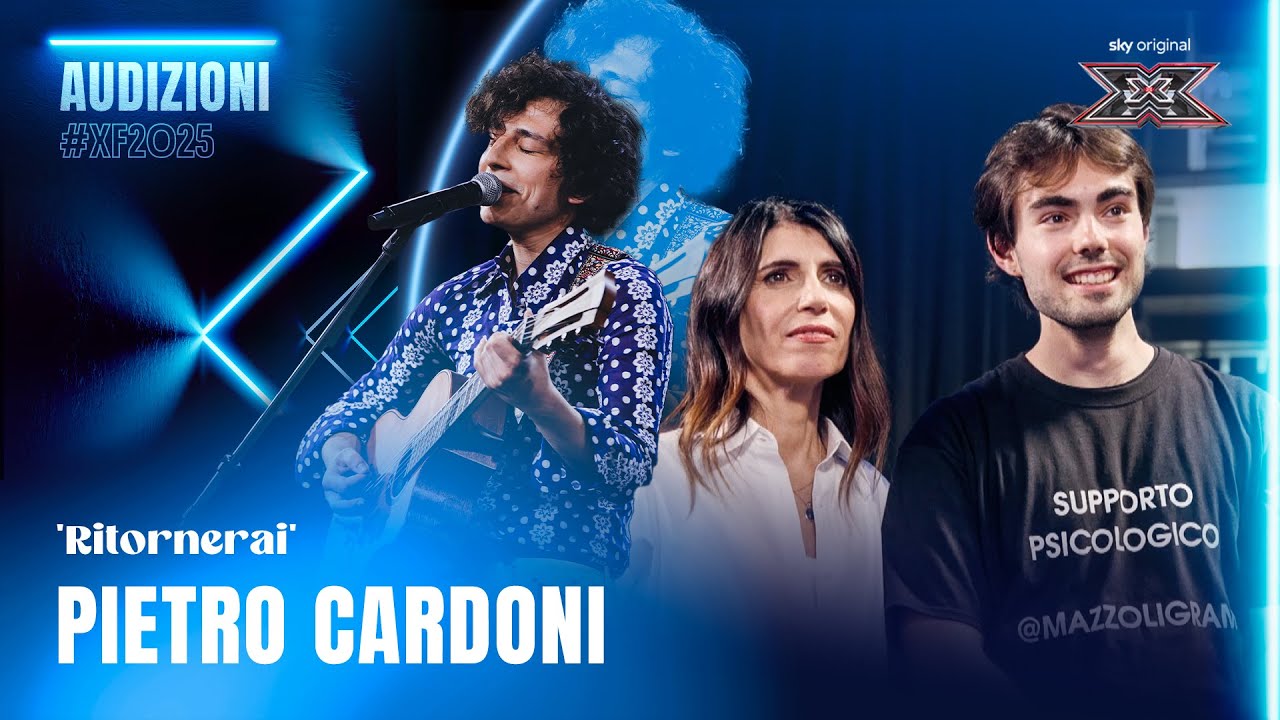 Pietro Cardoni | 'Ritornerai' | Esibizione Audition | X Factor 2025